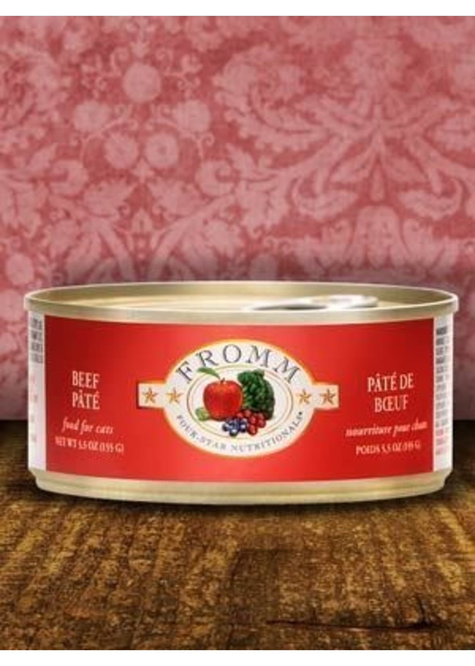 Fromm Fromm Cat Beef Pate Wet Food 5.5oz Can
