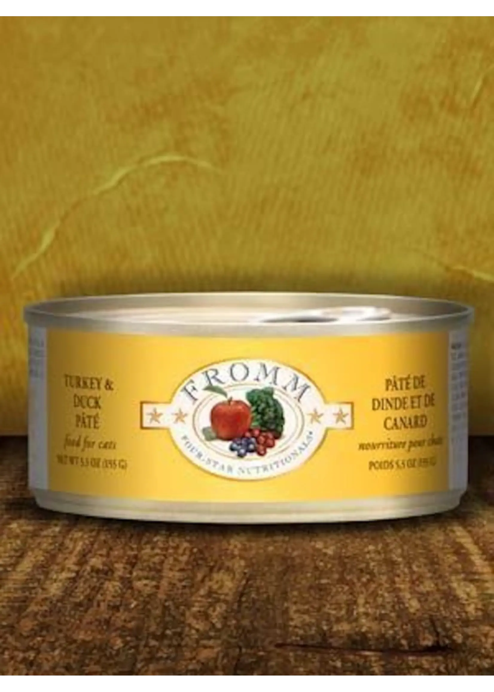 Fromm Fromm Cat Turkey and Duck Pate Wet Food 5.5oz Can