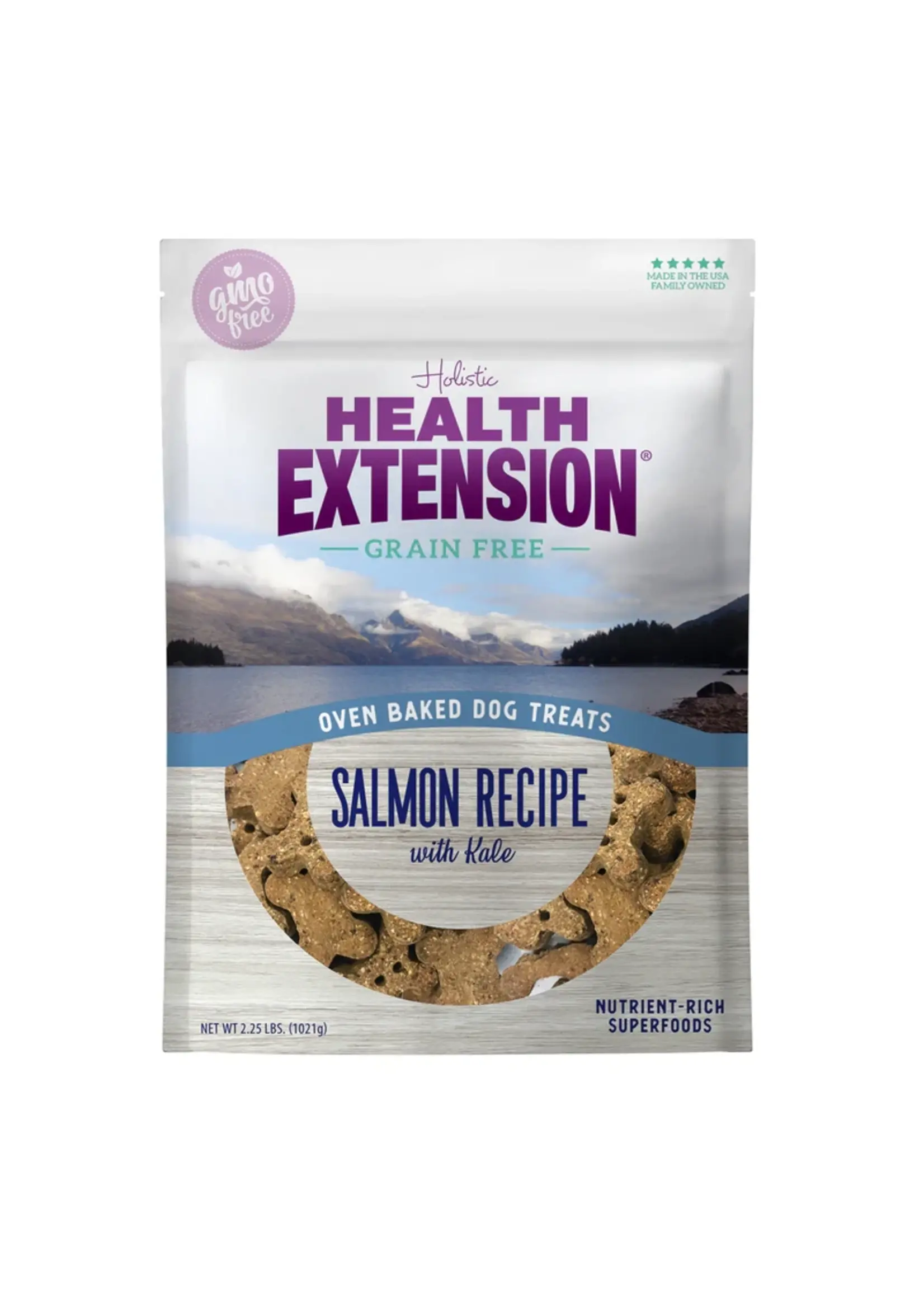 Holistic Health Extension Holistic Health Extension Baked Dog Treat Salmon Recipe w/ Kale