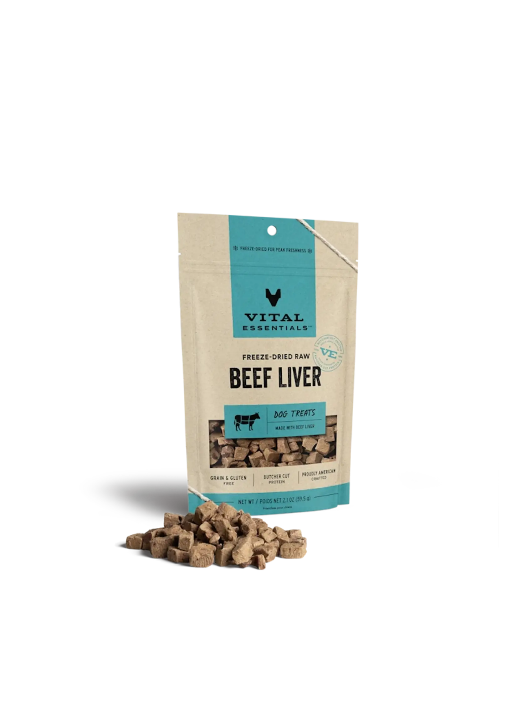 Vital Essentials Vital Essentials Freeze-Dried Dog Treats Beef Liver