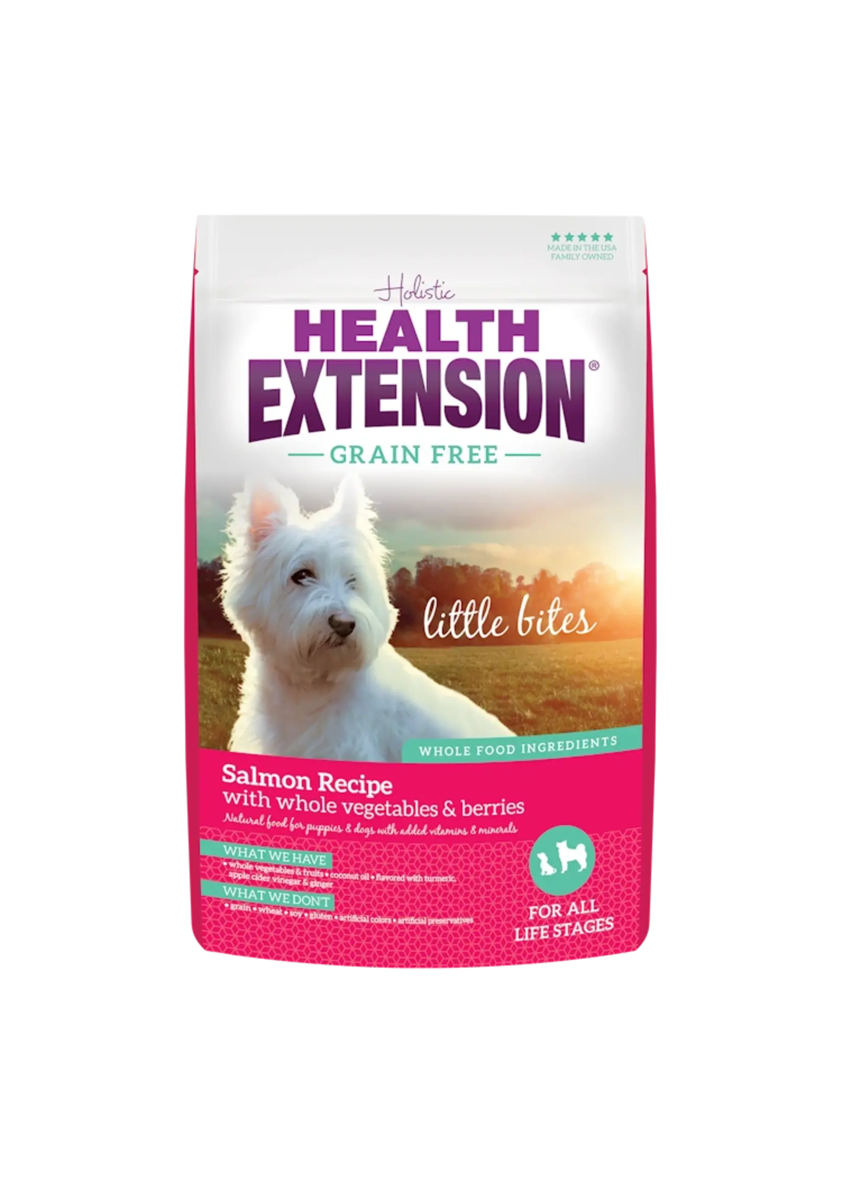 Holistic Health Extension Health Extension Dog Food GF Little Bites Salmon