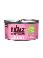 Rawz Rawz Kitten Chicken & Chicken Liver Cat Can 2.8oz