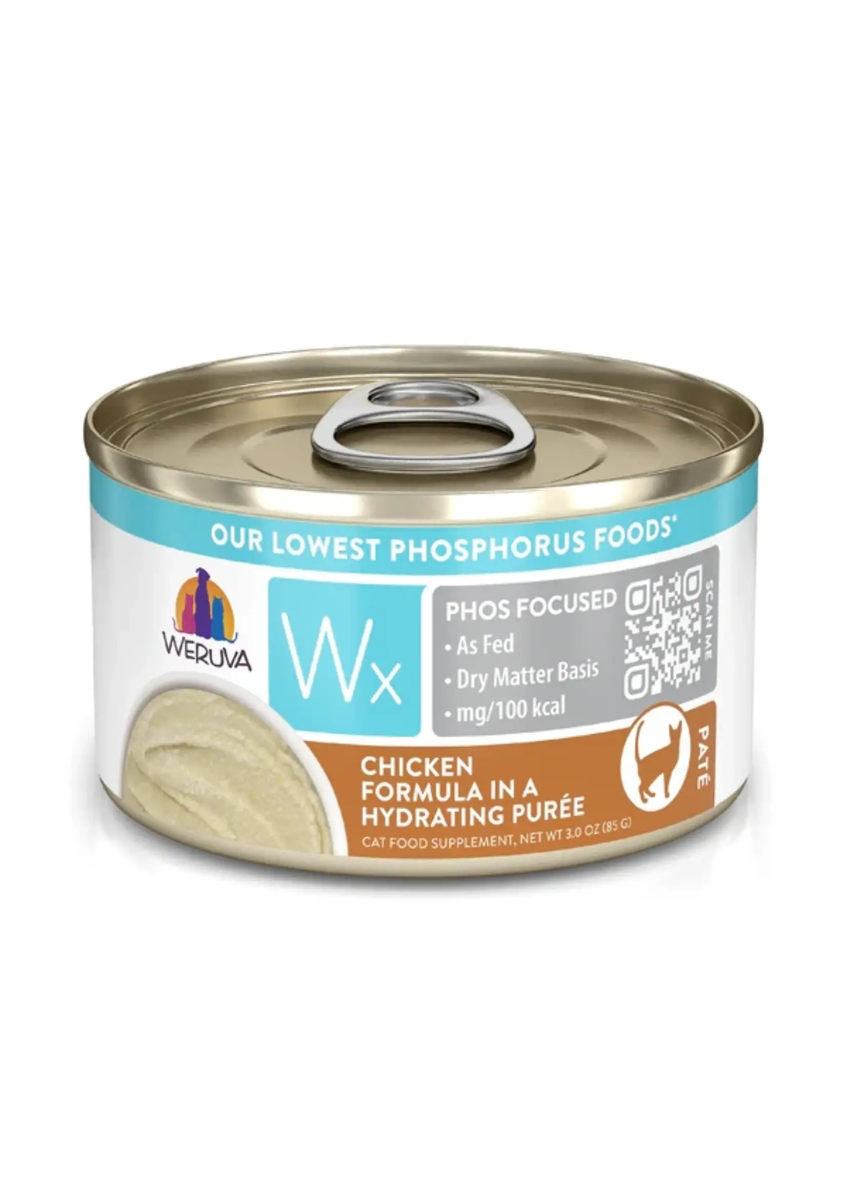 Weruva Weruva Cat Wx Low Phosphorus Chicken Puree, 3oz Can