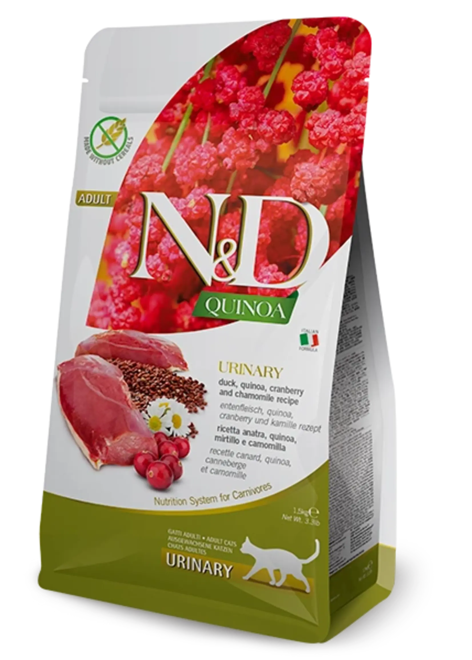 Farmina Farmina Cat N&D Quinoa: Urinary, 3.3lb Bag