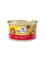 Wellness Wellness Complete Health Pate Grain-Free Beef & Chicken Formula, 3oz Can