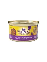Wellness Wellness Complete Health Pate Grain-Free Turkey & Salmon Formula, 3oz Can