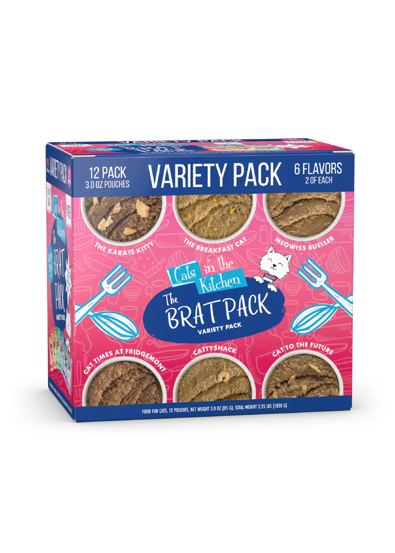Weruva Weruva Slide N' Serve Brat Pack Variety Pack