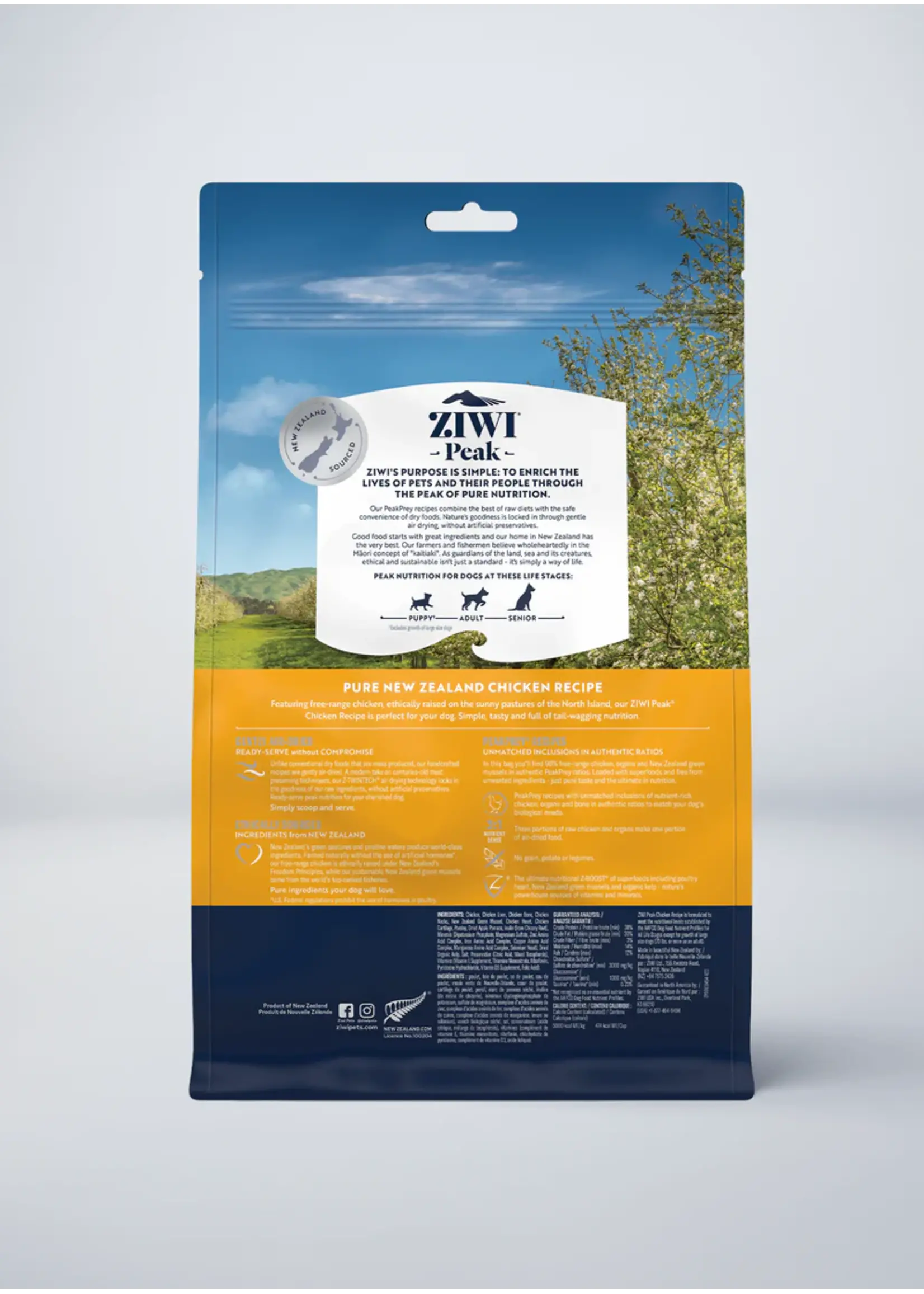 Ziwi Peak Ziwi Peak Air-Dried Dog Food Chicken