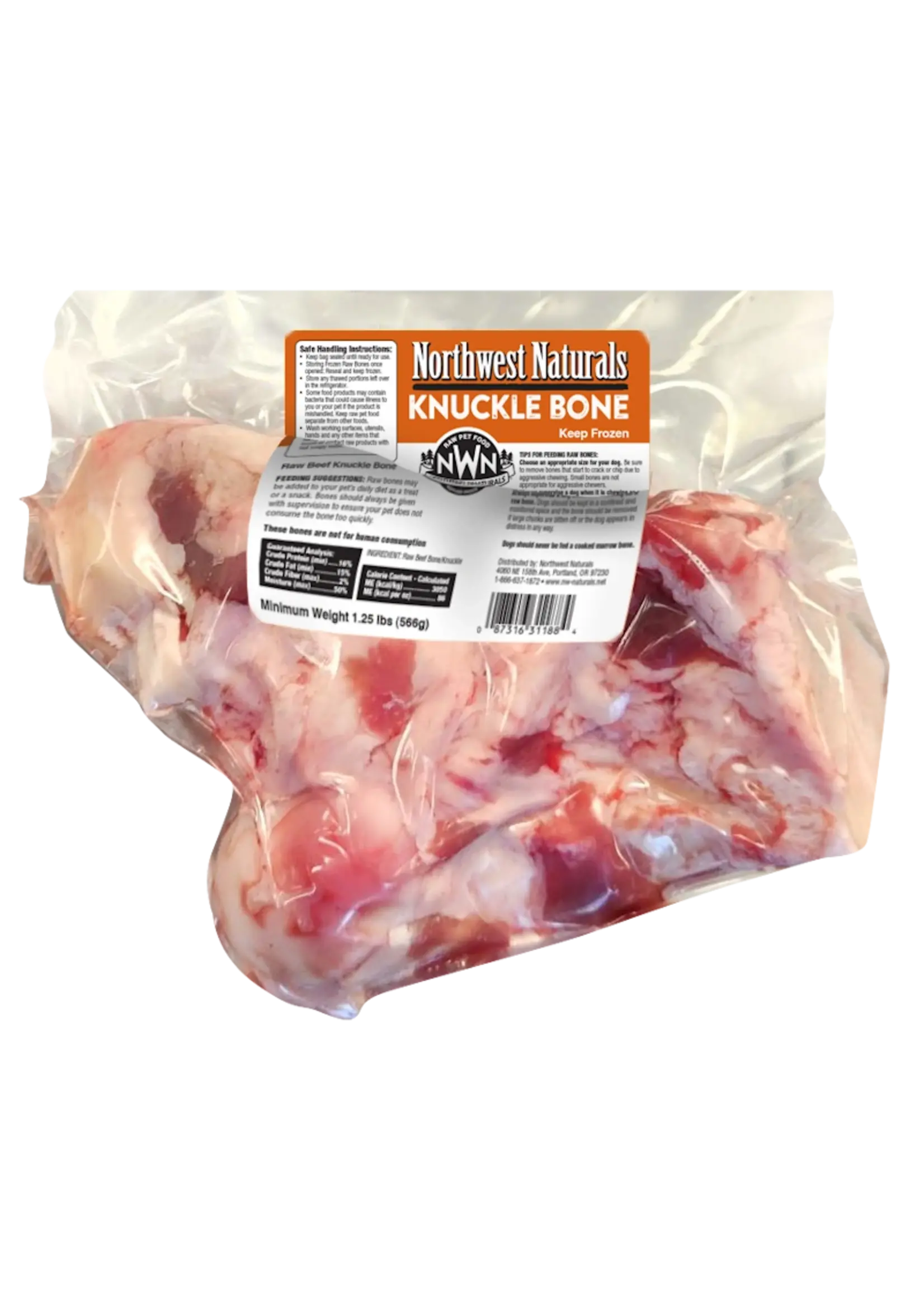 Northwest Naturals Northwest Naturals Frozen Bone Beef Knuckle 1 Pk