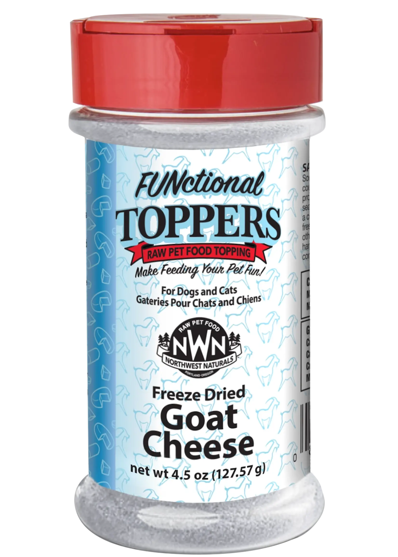 Northwest Naturals Northwest Natural Freeze Dried Toppers Goat Cheese 4.5 oz
