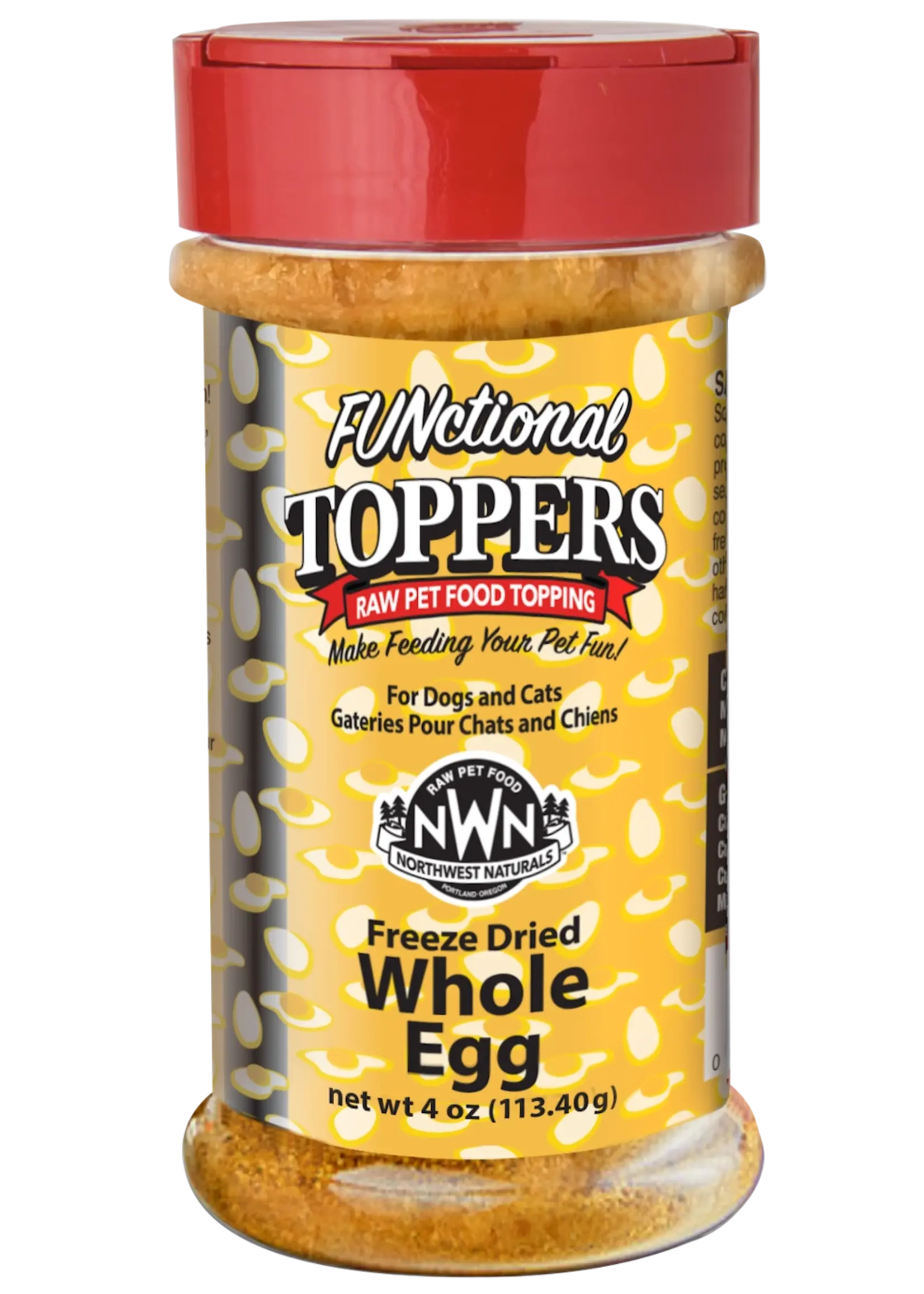 Northwest Naturals Northwest Naturals Freeze Dried Toppers Whole Egg 3.5 oz