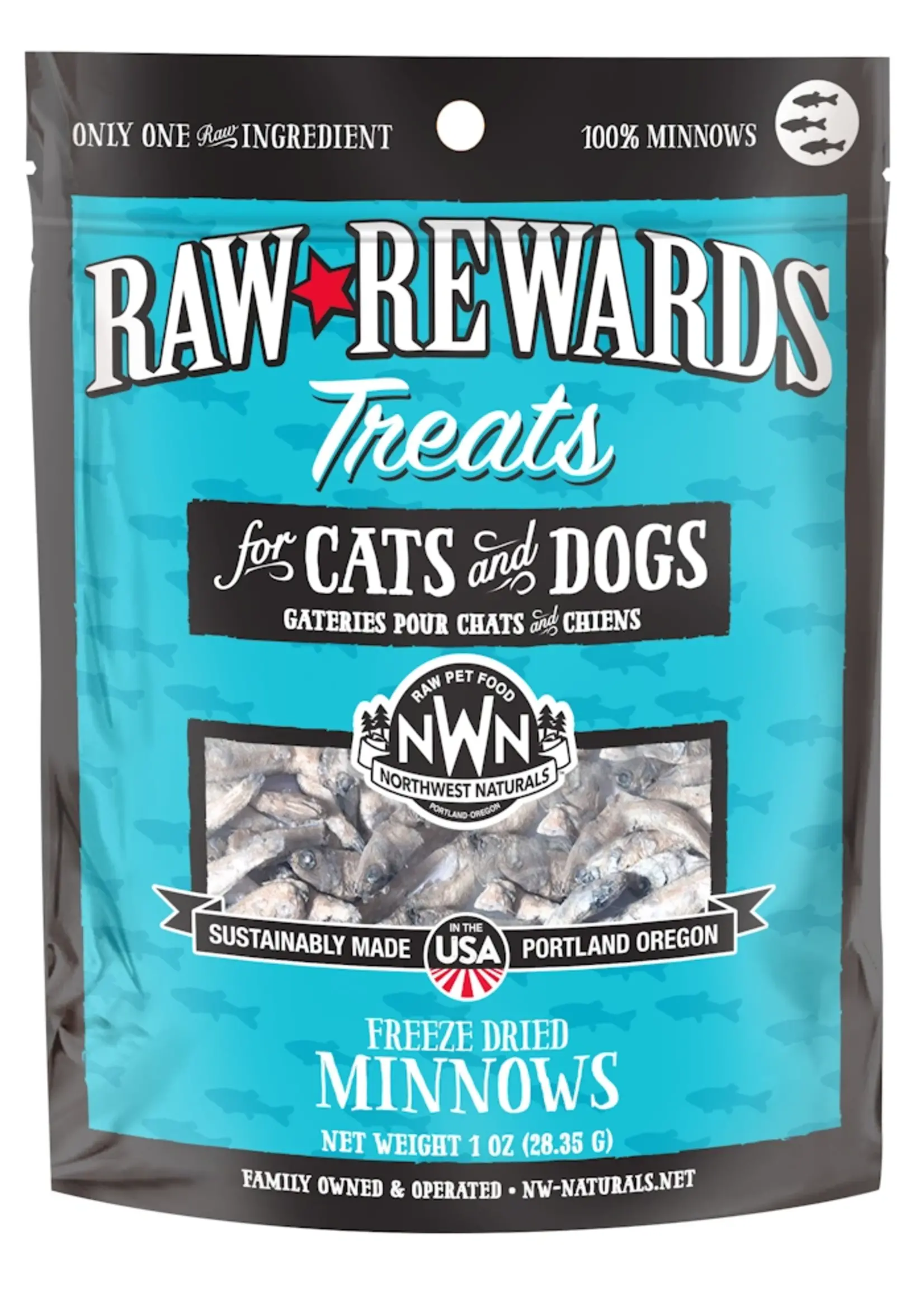 Northwest Naturals Northwest Naturals Freeze Dried Minnows 1oz