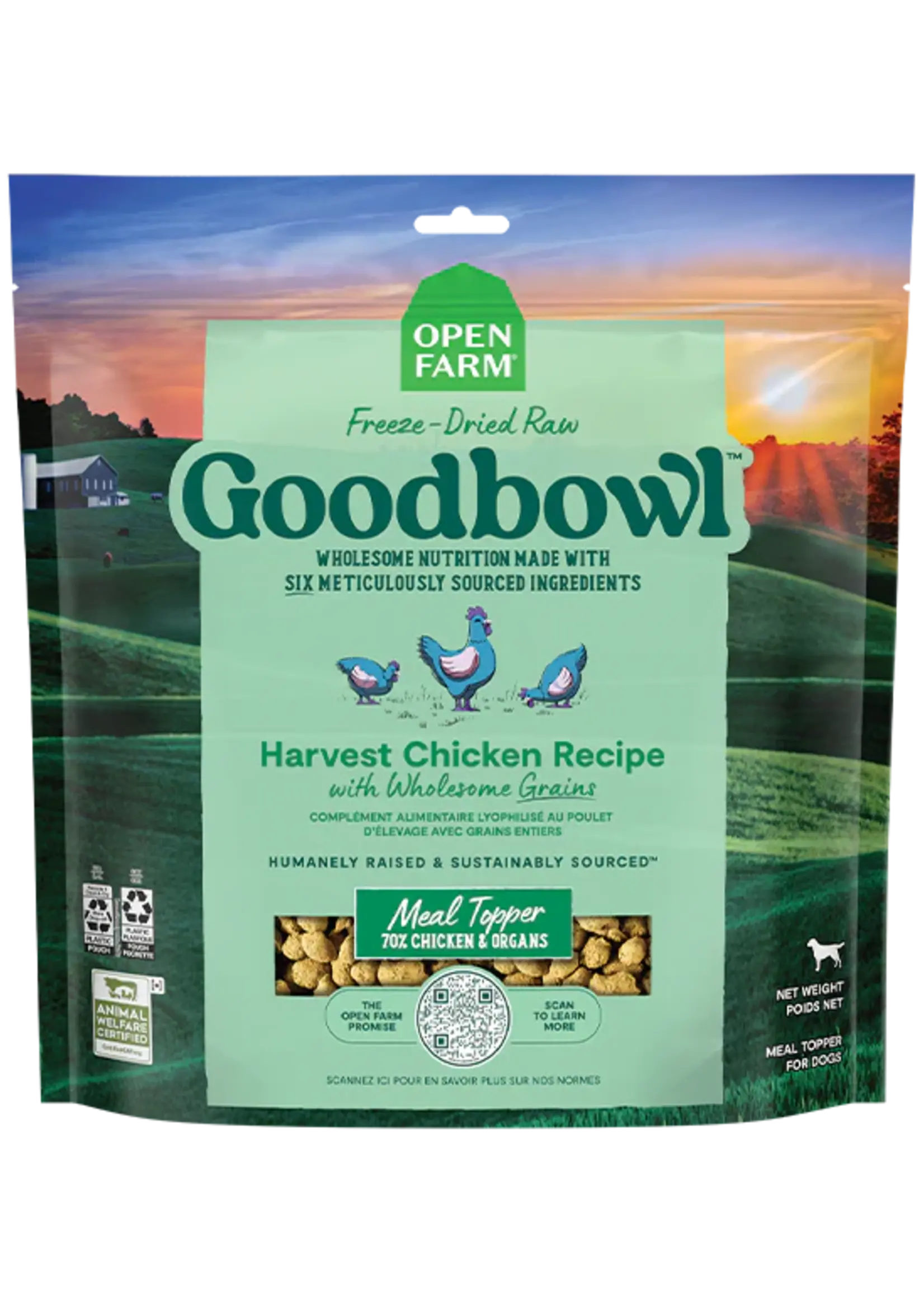 Open Farm Open Farm Freeze-Dried Goodbowl Harvest Chicken