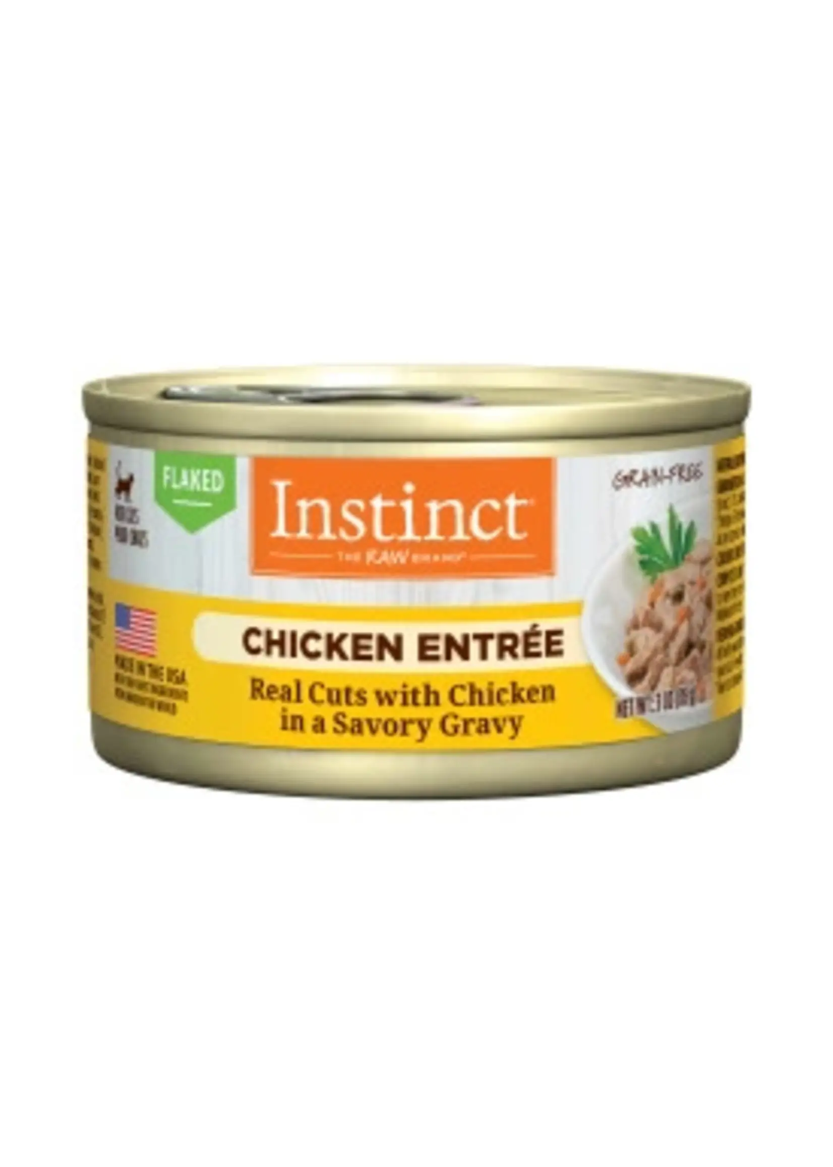 Instinct Instinct Flaked Chicken Entrée Wet Cat Food 3 oz. Can