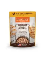 Instinct Instinct Healthy Cravings Real Chicken Cat Recipe 3oz Pouches