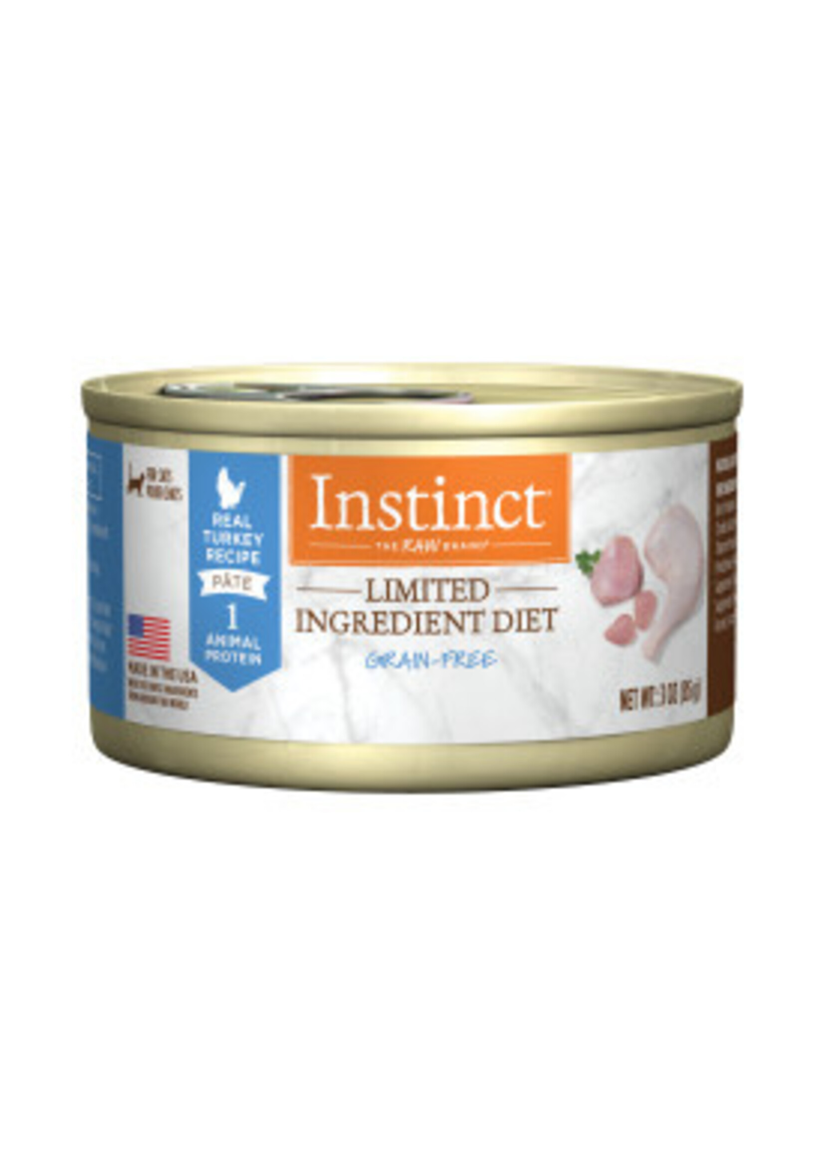 Instinct Instinct Limited Ingredient Diet Real Turkey Recipe Wet Cat Food 3oz