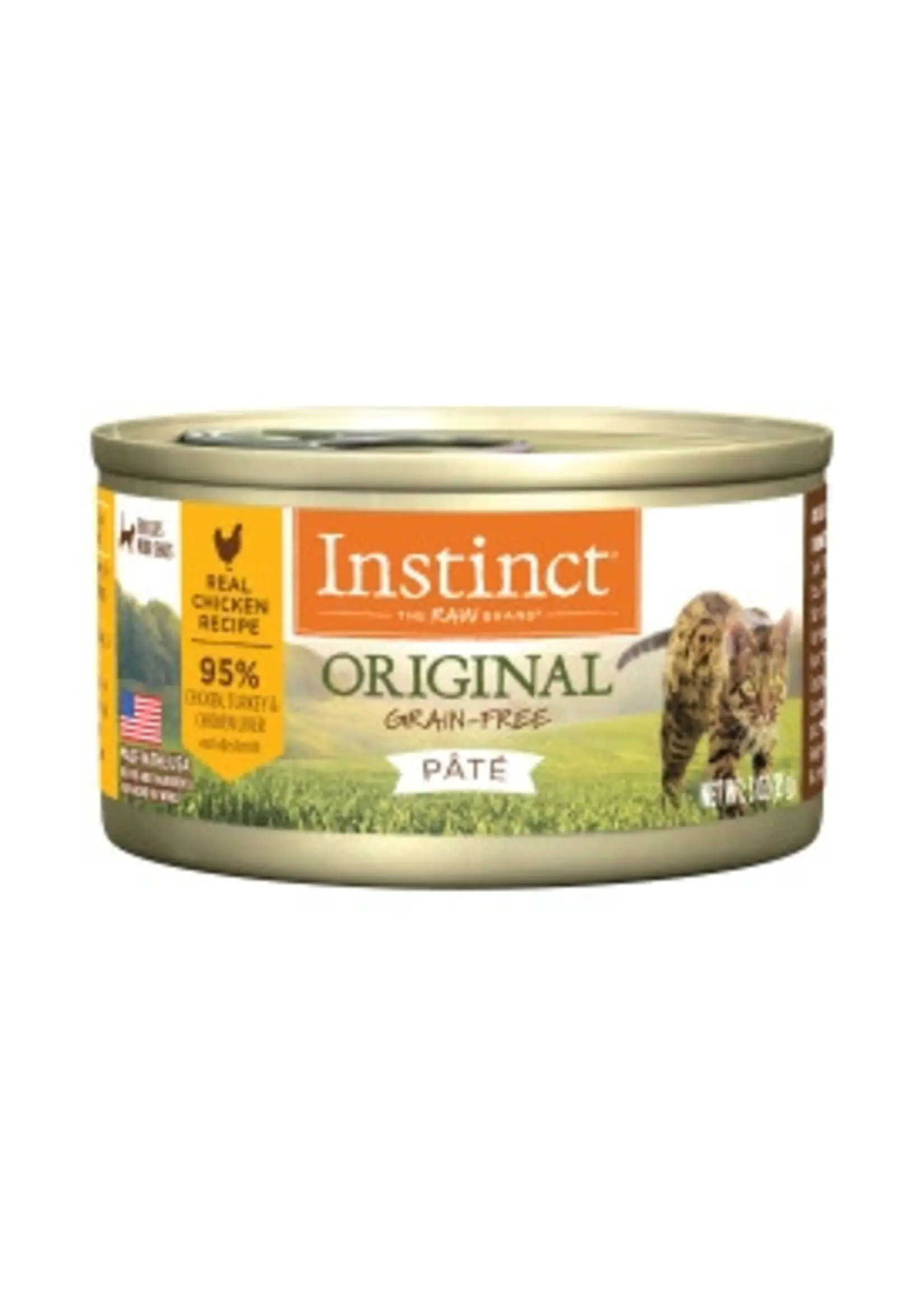 Instinct Instinct Original Real Chicken Pate Recipe Wet Cat Food 3oz