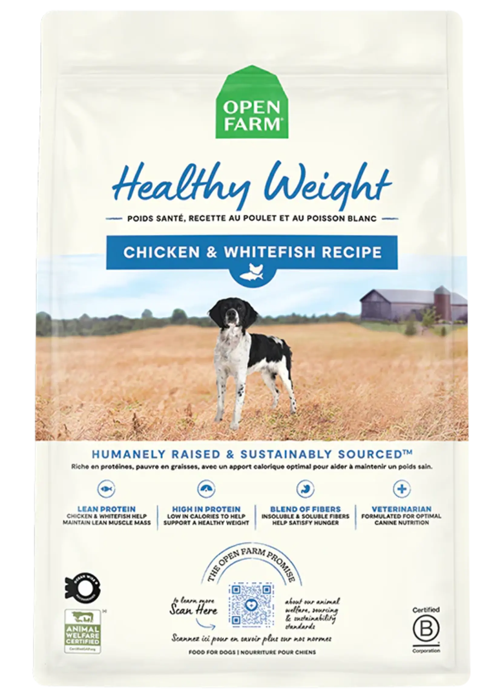 Open Farm Open Farm Dog Tailored Needs Healthy Weight Chicken & Whitefish