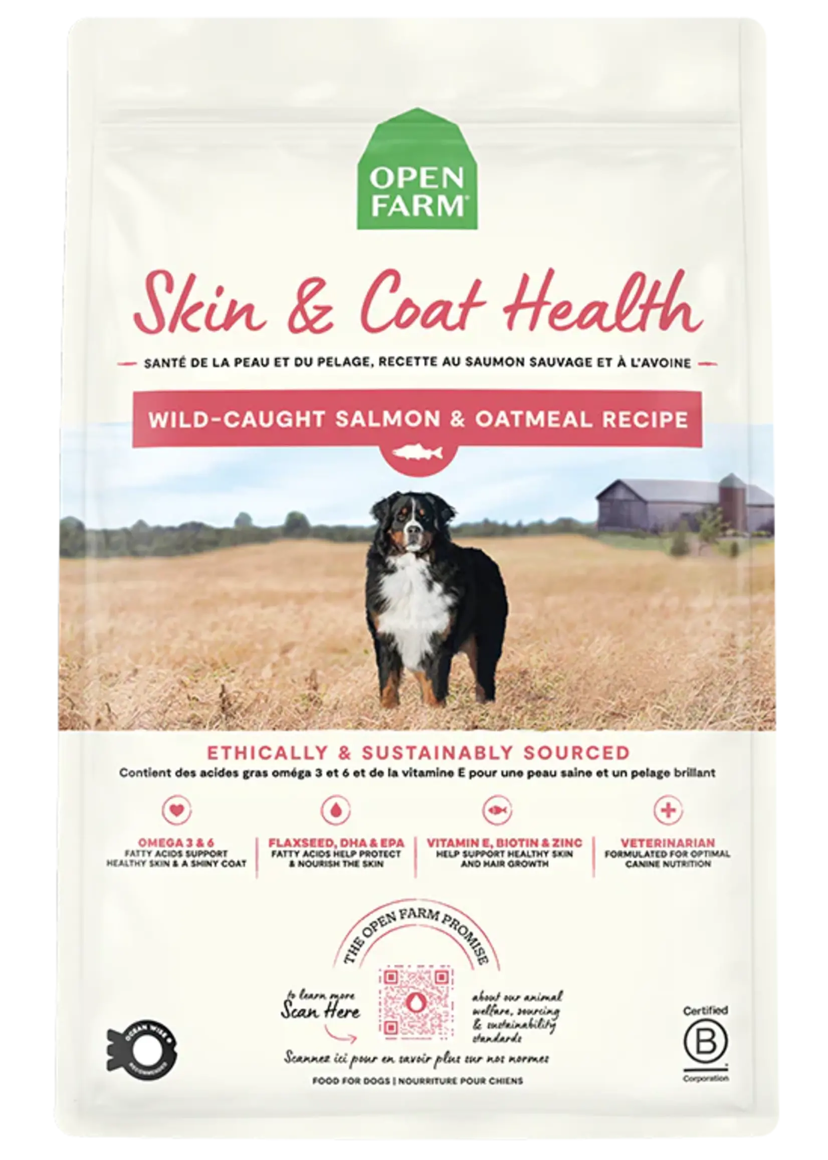 Open Farm Open Farm Dog Tailored Needs Skin & Coat Salmon