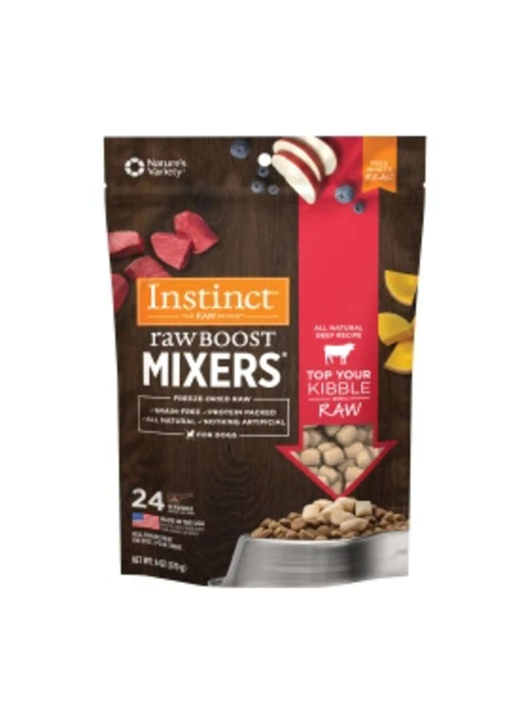 Instinct Instinct Raw Boost Freeze-Dried Beef Mixers Dog
