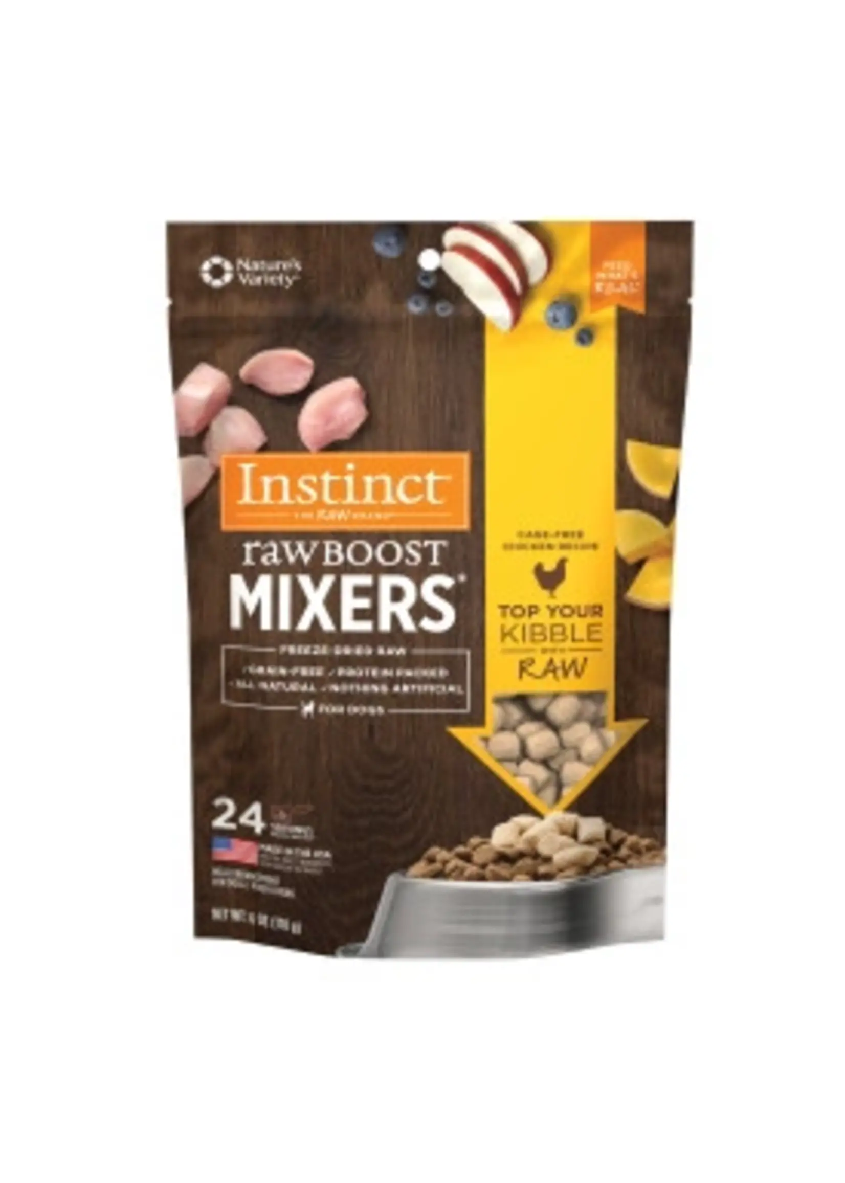 Instinct Instinct Raw Boost Freeze-Dried Cage-Free Chicken Mixers Dog