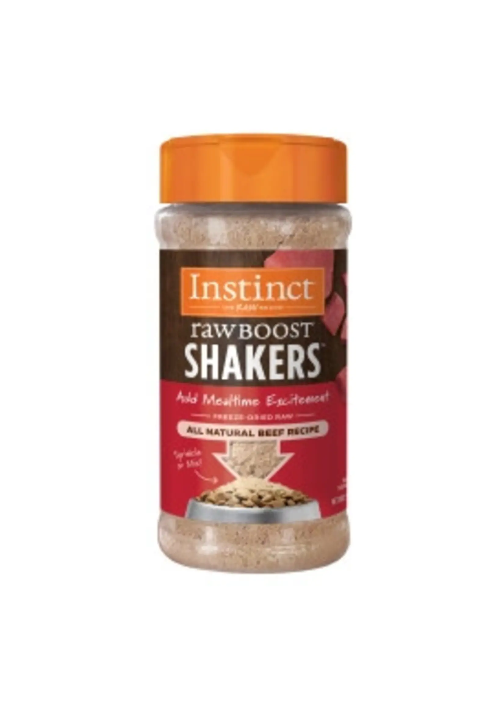 Instinct Instinct Raw Boost Shakers Real Beef for Dogs 5.5oz