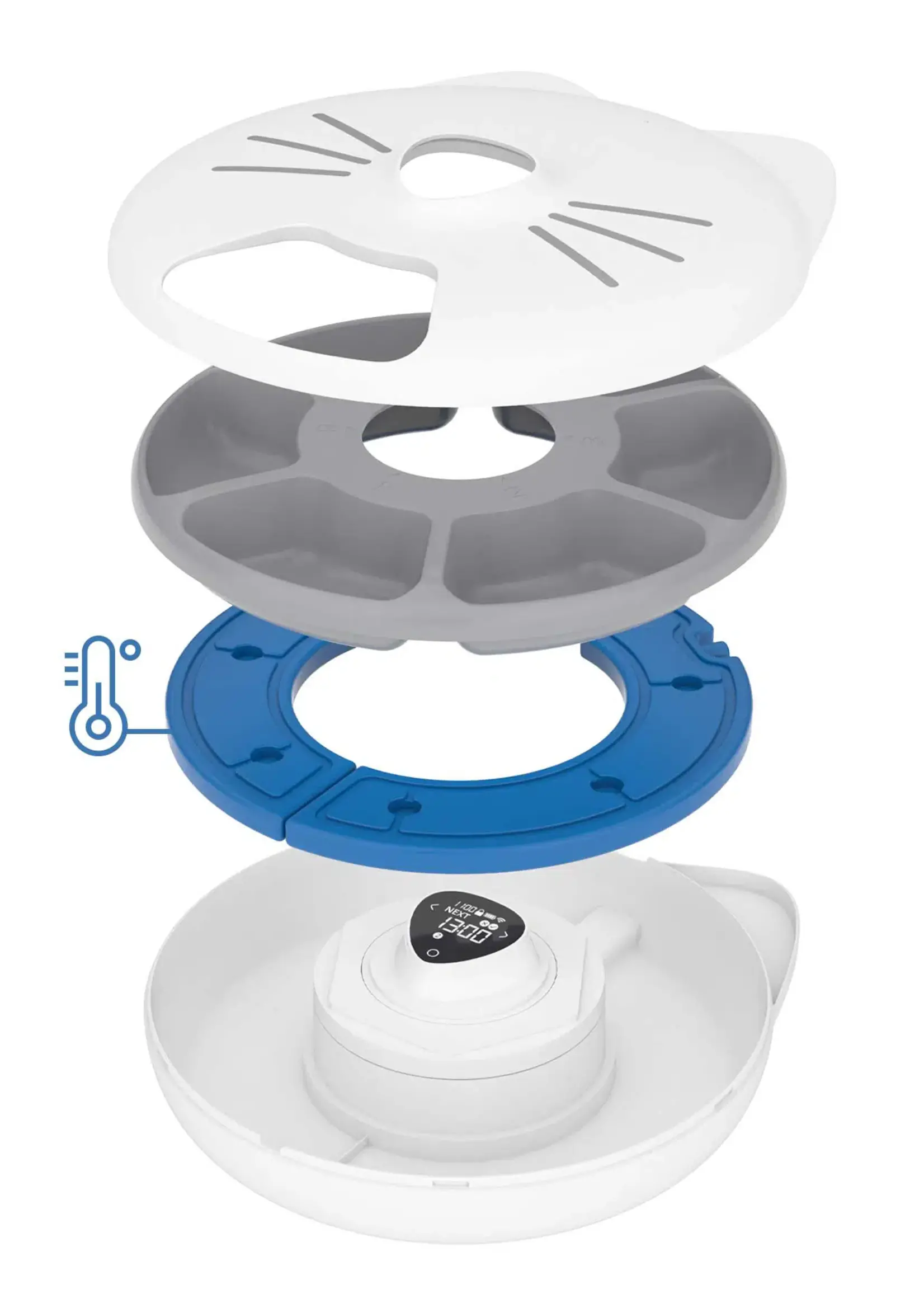 Catit Catit Pixi Smart 6-Meal Feeder