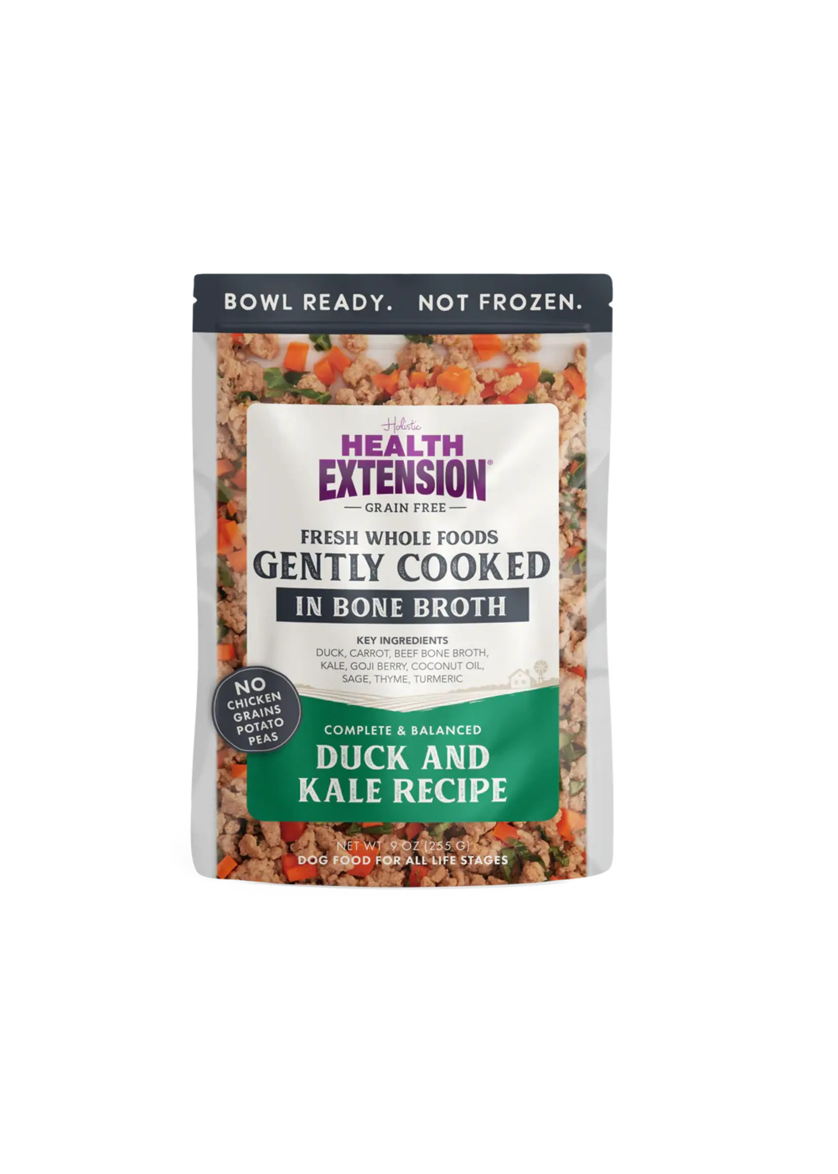Holistic Health Extension Holistic Health Extension Gently Cooked Duck & Kale Recipe 9oz