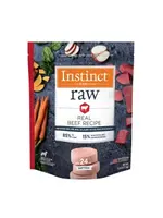 Instinct Instinct 85 / 15 Raw All Natural Frozen Beef Recipe Dogs Patties 6 lb