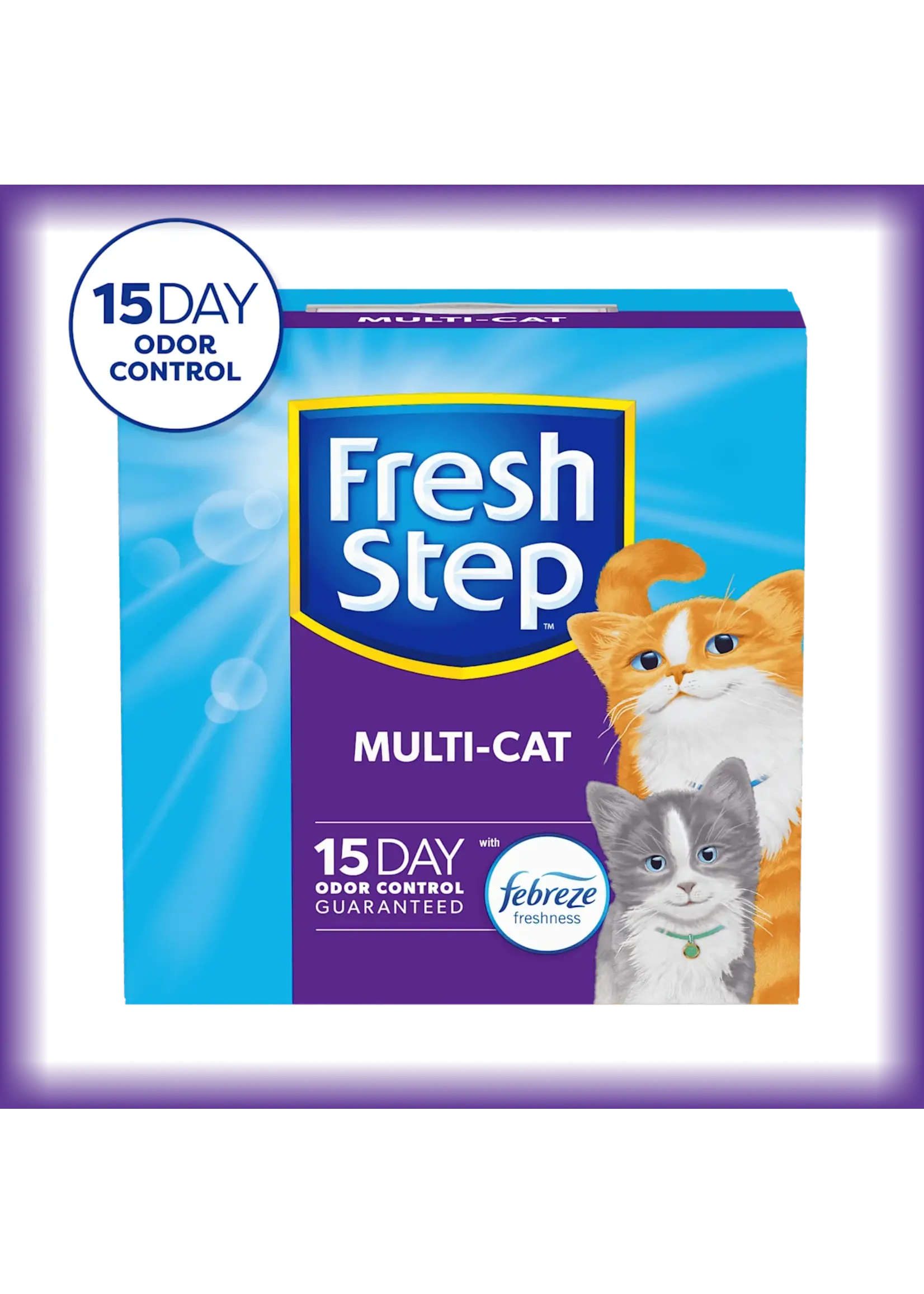 Fresh Step Multiple Cat Litter Scented 25lb
