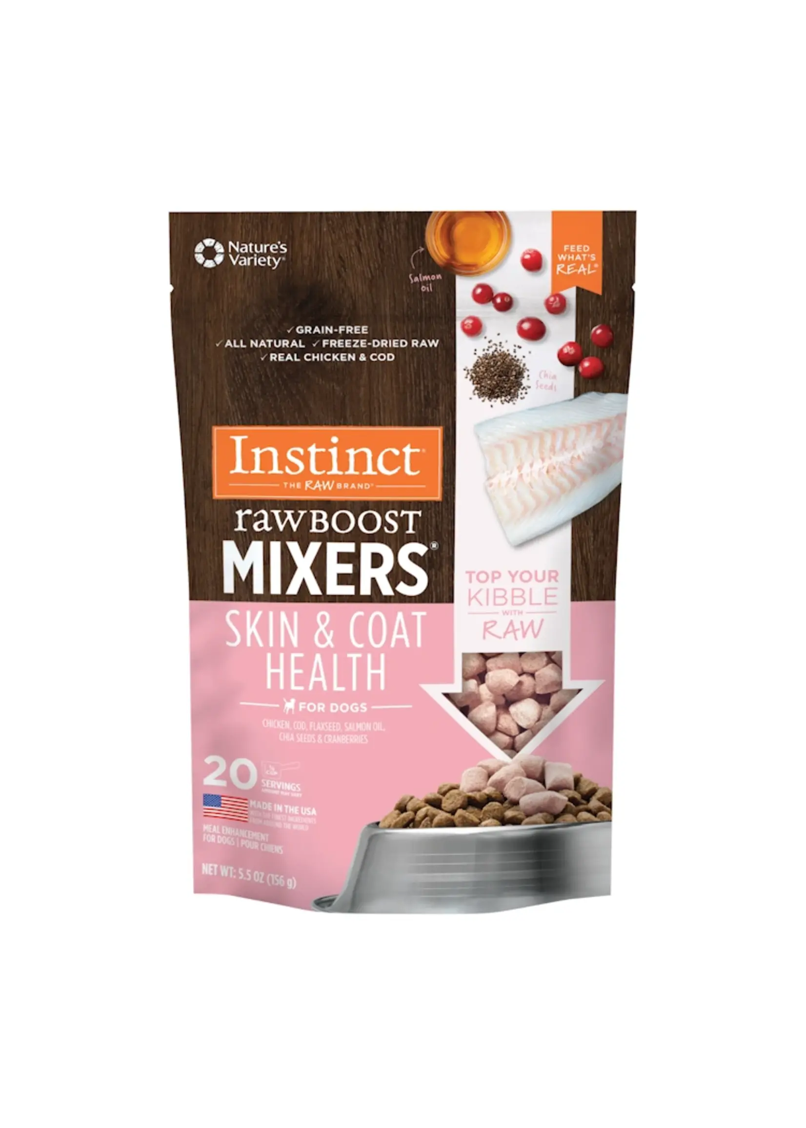 Instinct Instinct Raw Boost Mixers Dog Skin & Coat Health
