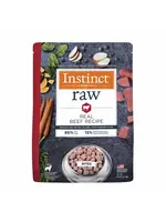 Instinct Instinct Frozen Raw 85 / 15 Frozen FreshRaw Bites Beef Dog Recipe 5.4lb