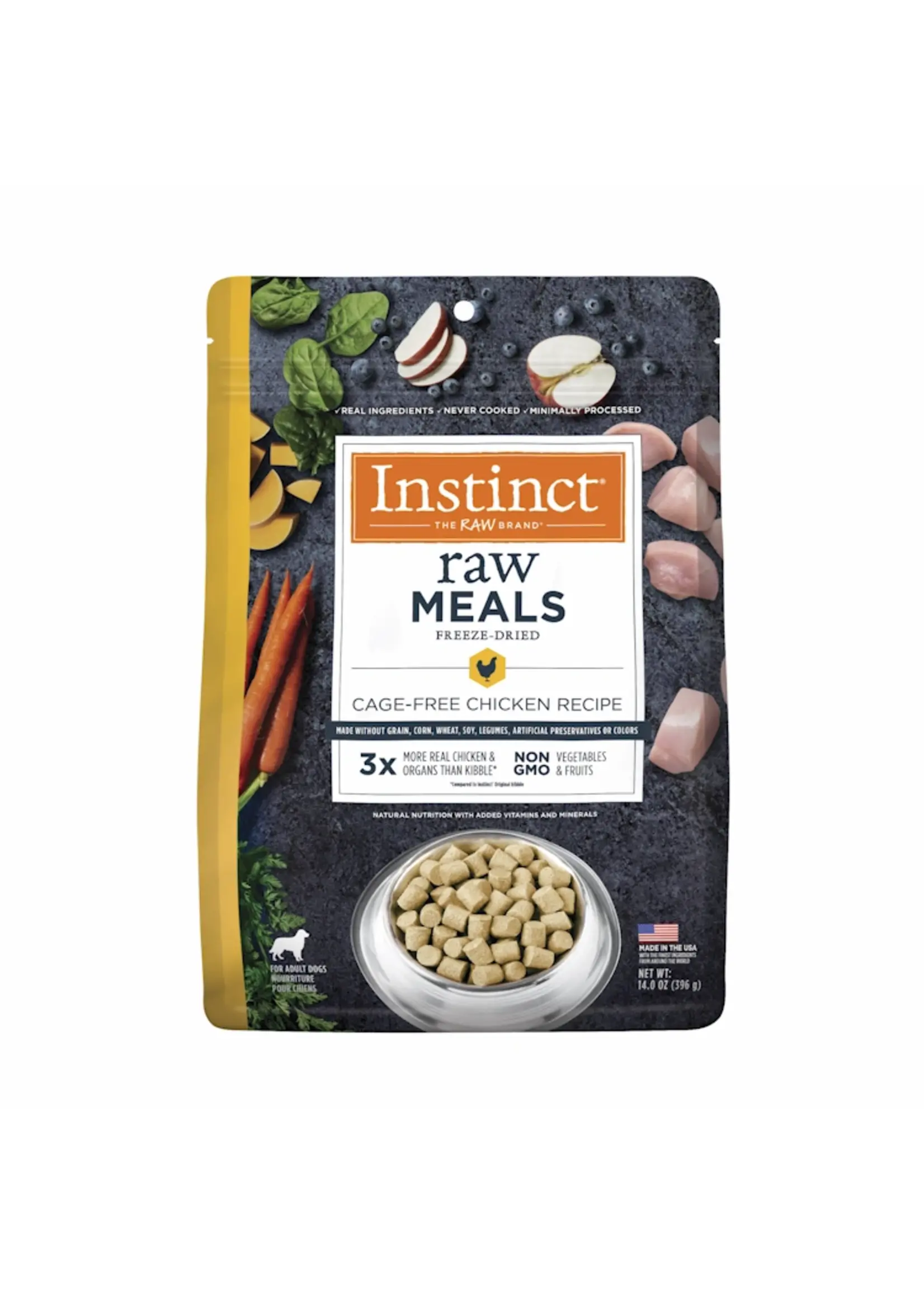 Instinct Instinct Raw Freeze-Dried Meals Cage-Free Chicken Dog Recipe