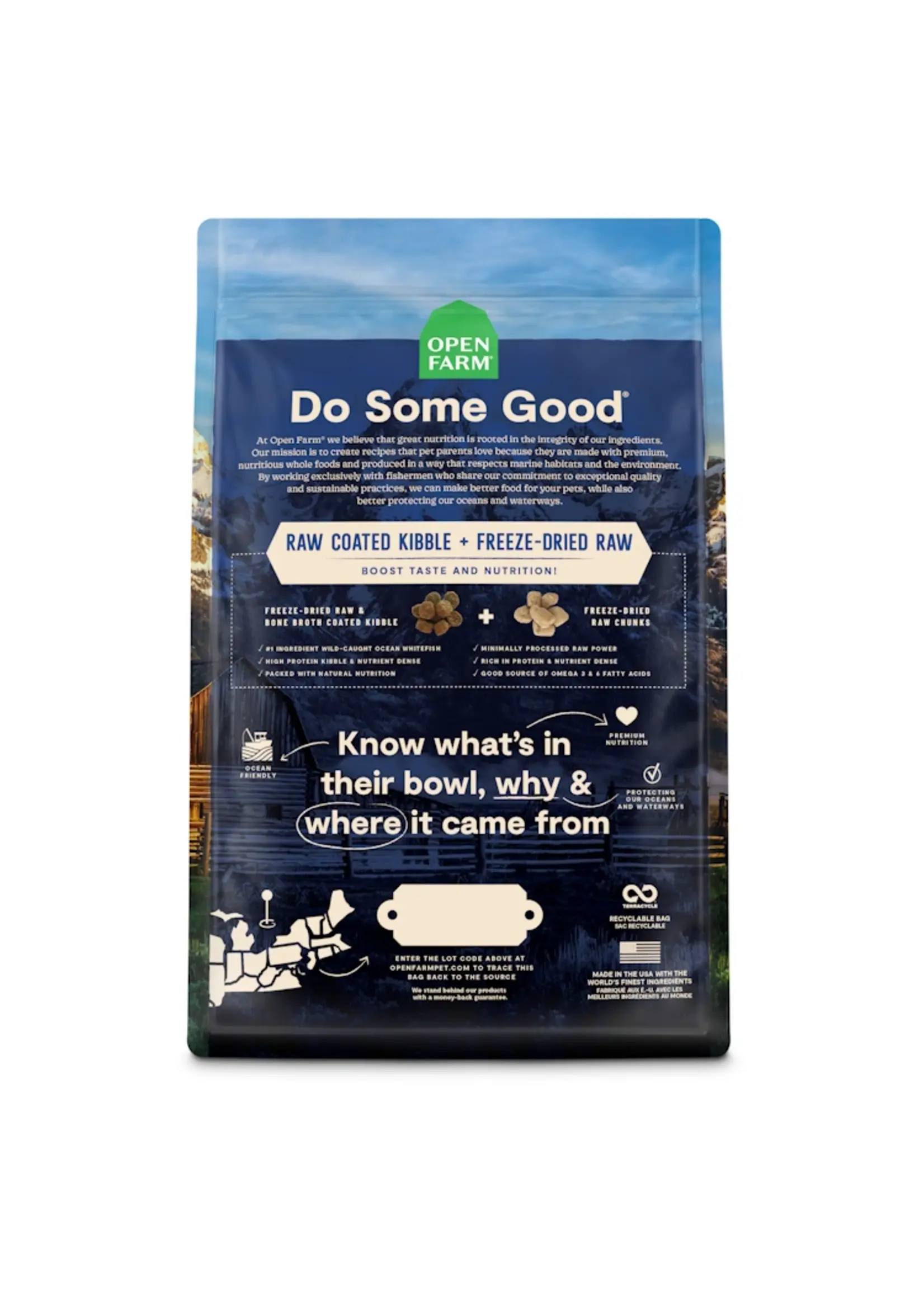 Open Farm Open Farm Raw Mix Ancient Grain Wild Ocean Caught