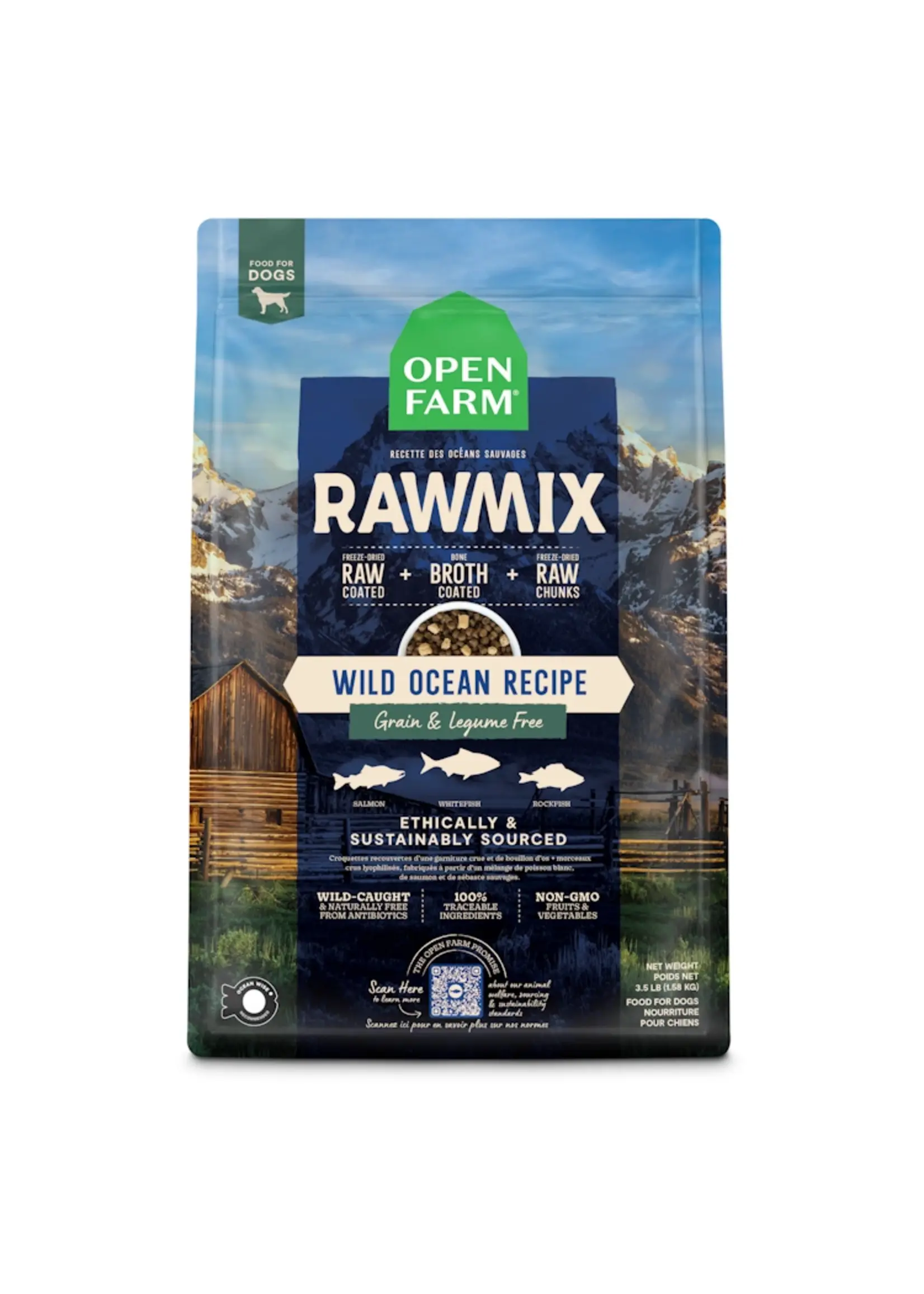 Open Farm Open Farm Raw Mix Grain-Free Wild Ocean