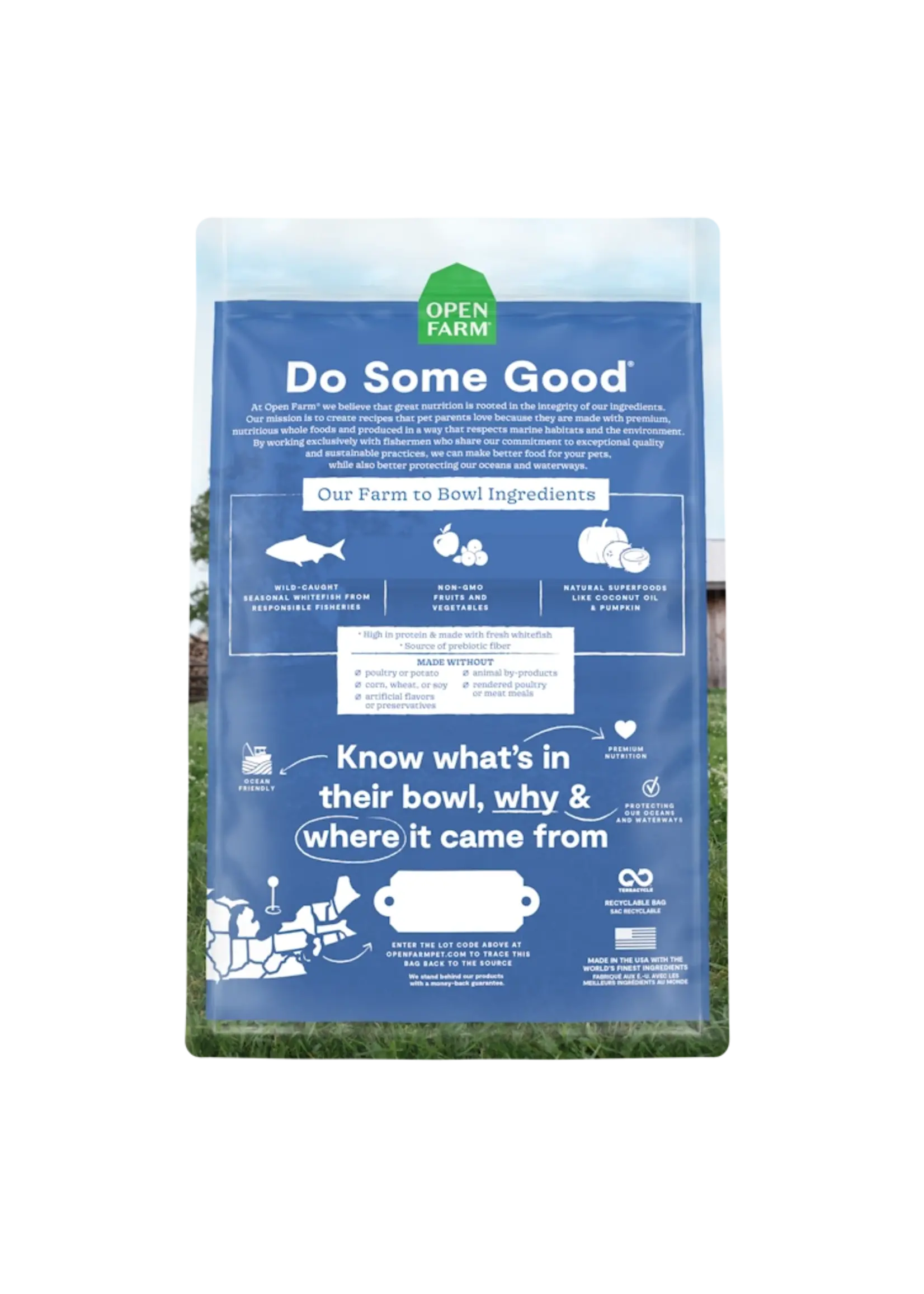 Open Farm Open Farm Grain-Free Cat Food Catch-of-the-Season Whitefish, 4lb Bag