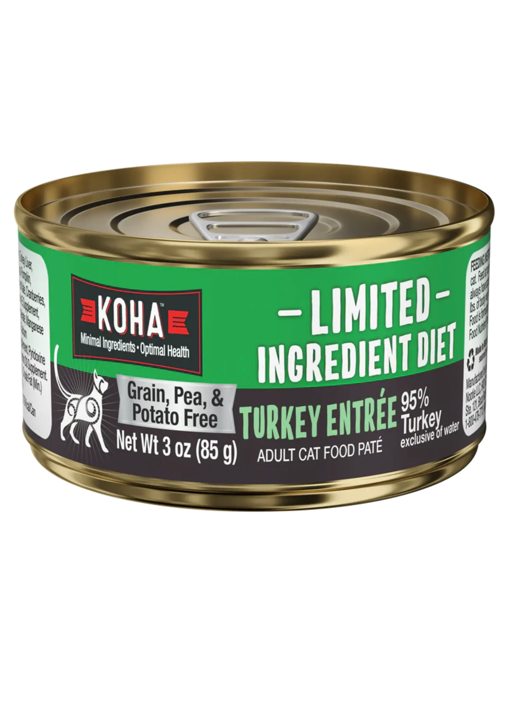 Koha Limited Ingredient 96% Turkey Pate 5.5oz Can
