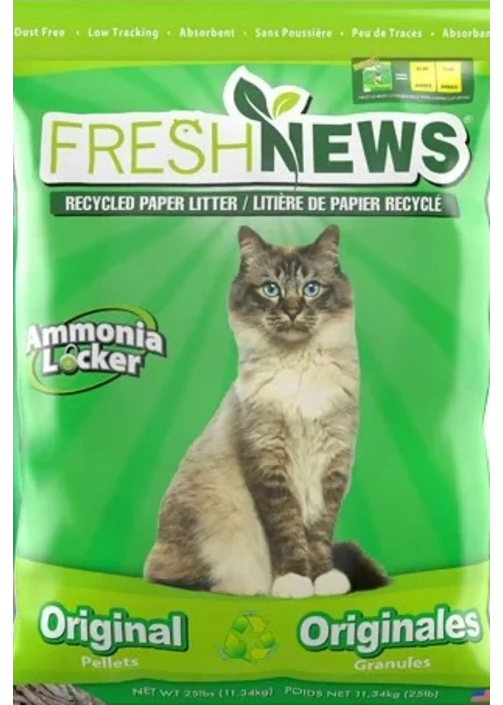 Fresh News Paper Cat Litter 25lb