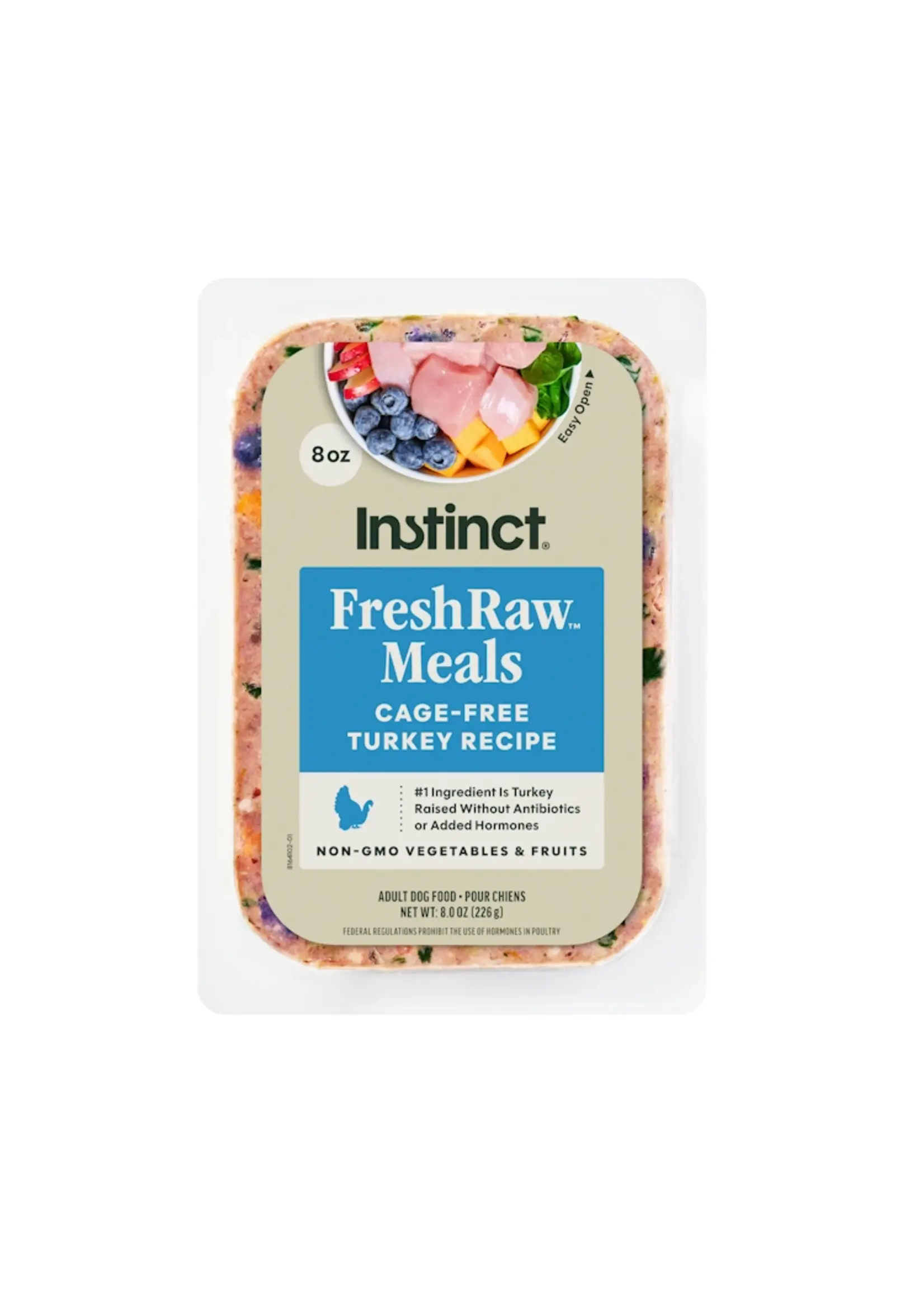 Instinct Instinct FreshRaw Meals Frozen Cage-Free Turkey Dog Food