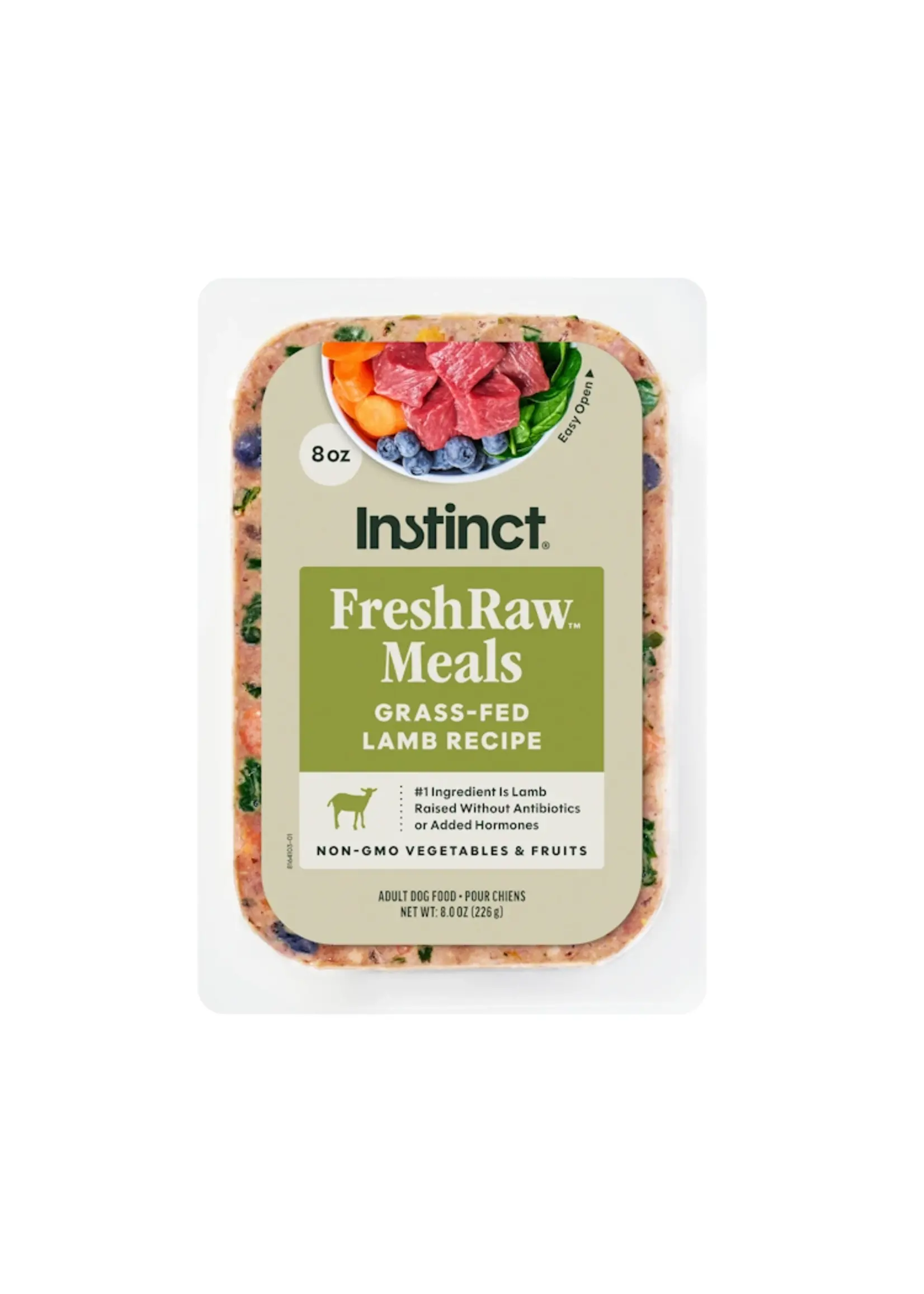 Instinct Instinct FreshRaw Meals Frozen Grass-Fed Lamb Dog Food