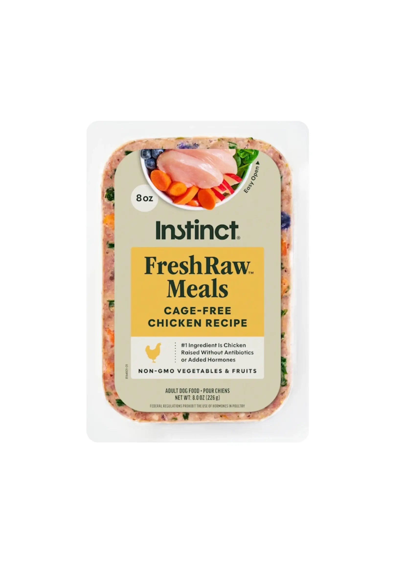 Instinct Instinct FreshRaw Meals Frozen Cage-Free Chicken Dog Food
