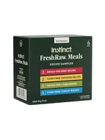 Instinct Instinct FreshRaw Meals Frozen Sampler Dog Food 6-8 oz Pack