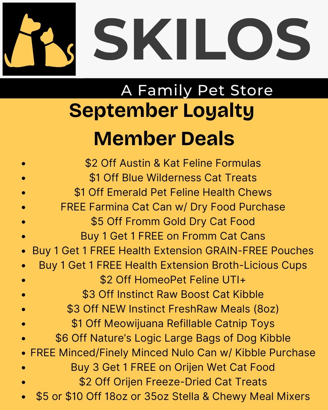 Milwaukee Pet Supplies Skilos Deals Dog Food, Cat Food
