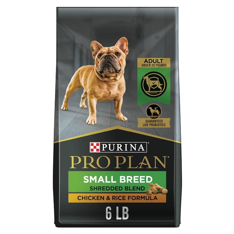 Purina Pro Plan Shredded Blend Small Breed Chicken & Rice - Skilos