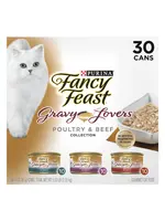 Purina Fancy Feast Purina Fancy Feast Gravy Lovers Variety Pack 30 x 3 oz