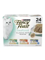 Purina Fancy Feast Purina Fancy Feast Classic Seafood Feast Variety Pack 24 x 3 oz