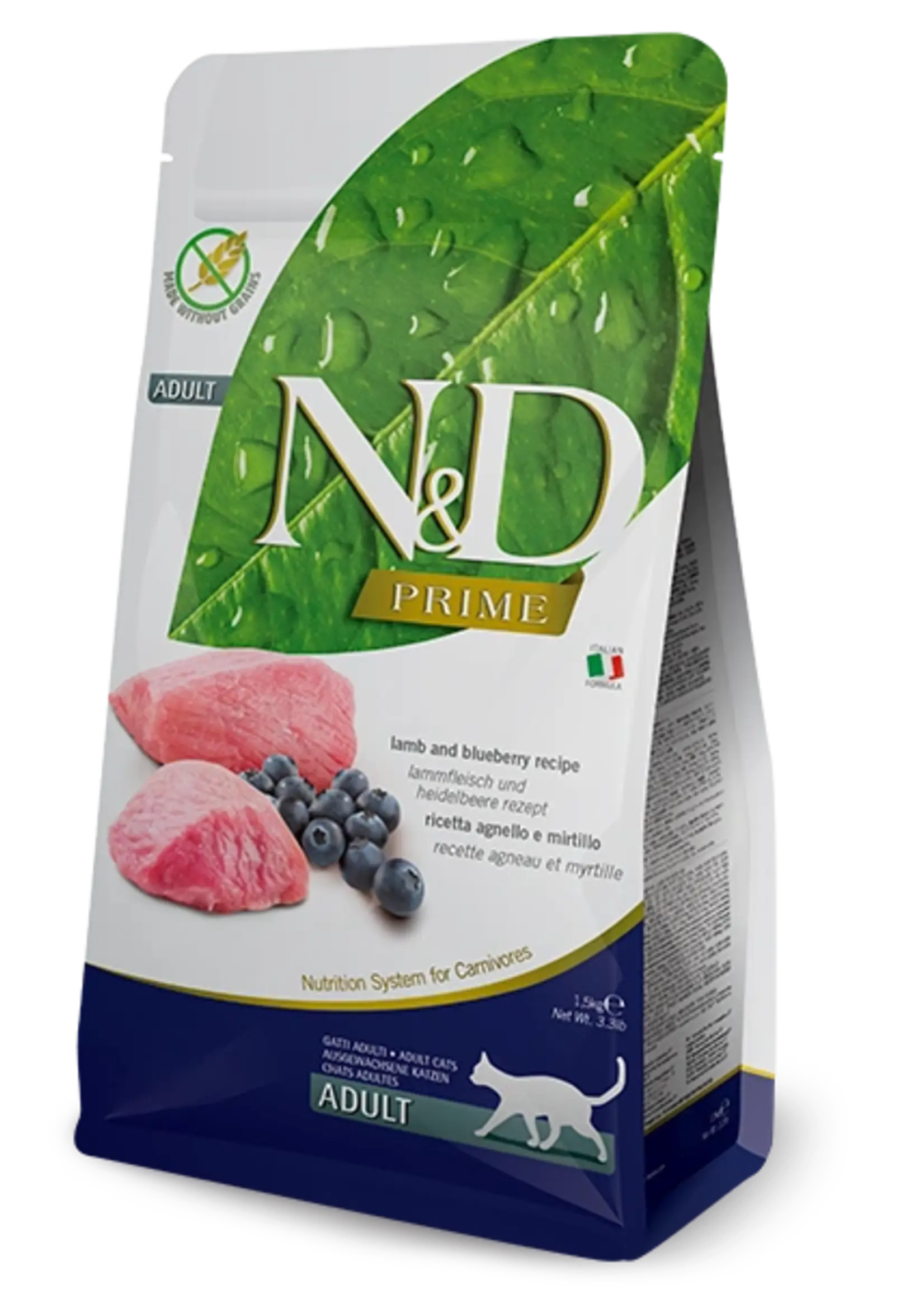 Farmina Farmina Cat N&D Prime Lamb & Blueberry