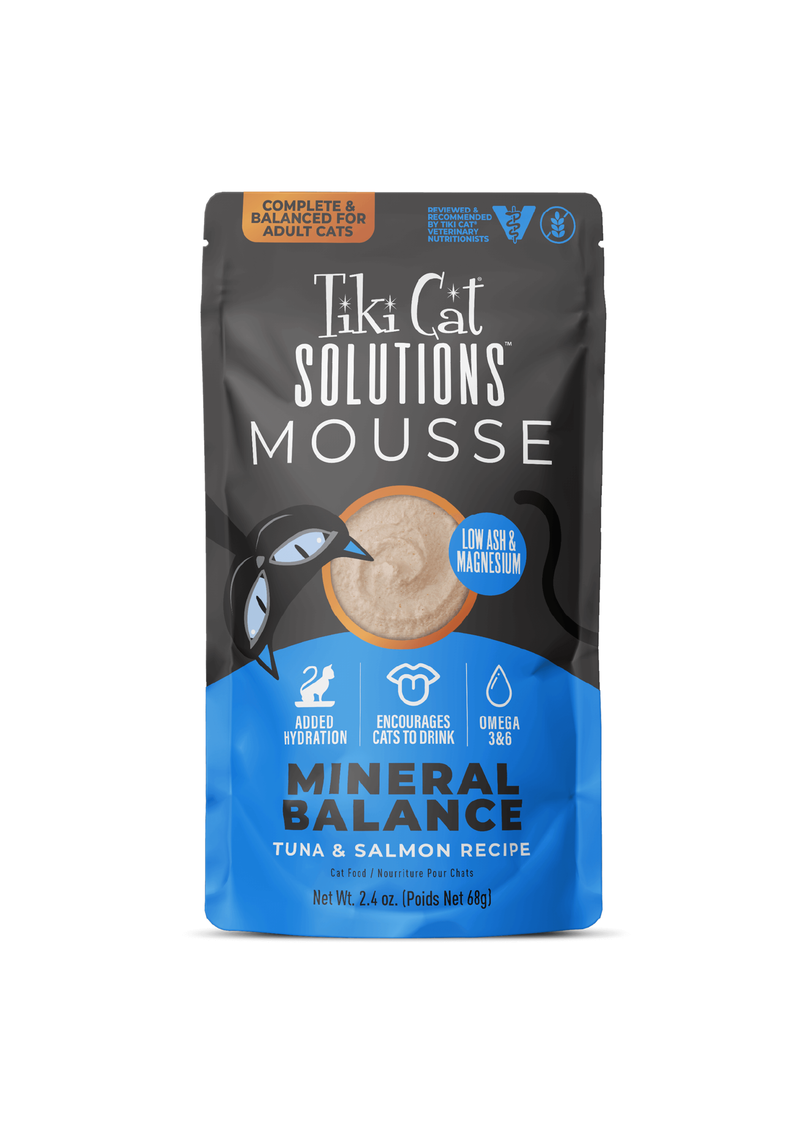 Tiki Cat Tiki Cat Solutions Mousse 2.4 oz Mineral Balance