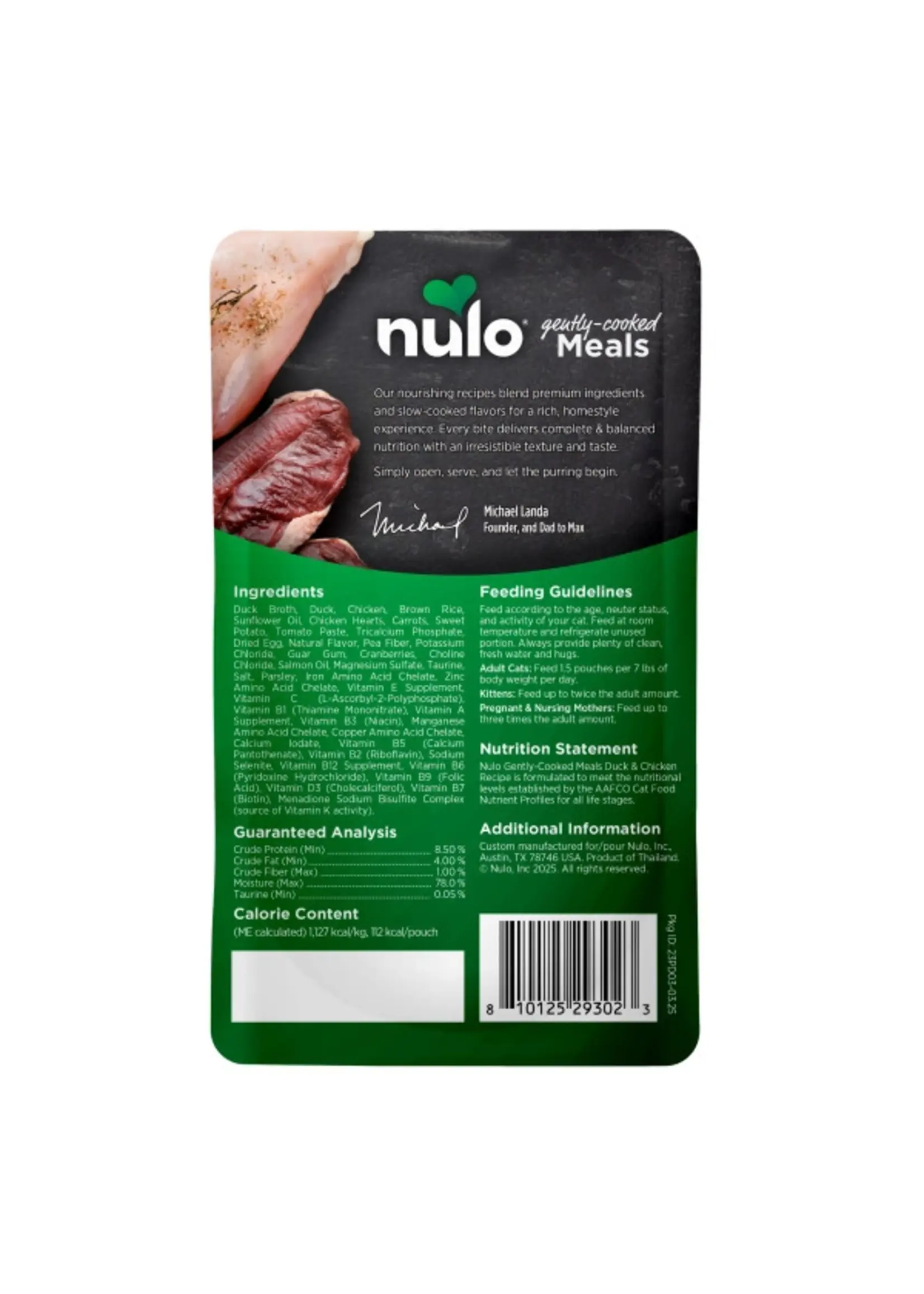 Nulo Nulo Cat Gently Cooked 3.5oz Meal