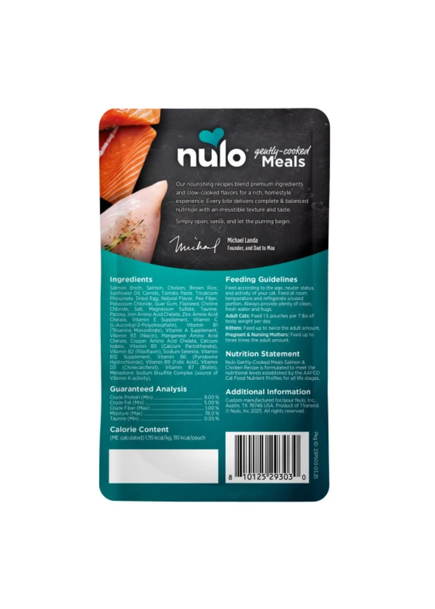 Nulo Nulo Cat Gently Cooked 3.5oz Meal
